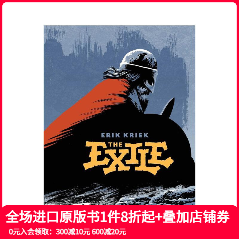 【预售】英文漫画 流放 The Exile 图像小说 正版进口书籍 Drawn a