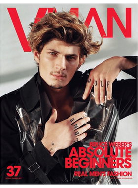 【订阅】VMan美国英文原版创意男士时尚摄影杂志年订2期 A084 善本图书
