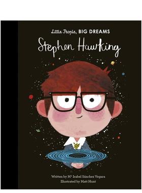 【现货】【小人物 大梦想】史蒂芬 霍金 【Little People Big Dreams】Stephen Hawking 原版英文儿童绘本