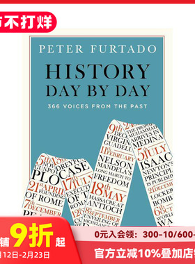 【现货】历史日复一日：来自过去的366个声音 History Day by Day : 366 Voices from the Past 原版英文人文历史进口原版善本图书