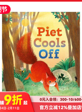 【预售】皮特冷静下来 Piet Cools Off 原版英文儿童绘本
