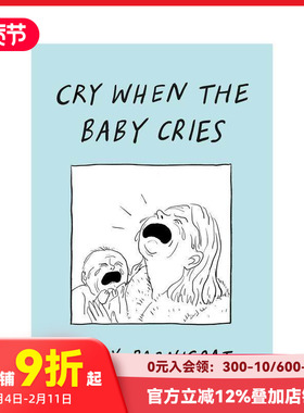【现货】婴儿哭泣时 Cry When the Baby Cries 黑色幽默 原版英文漫