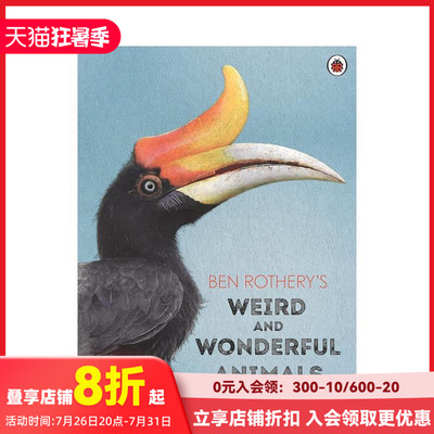 【现货】本-罗瑟里的奇异动物 Ben Rothery'S Weird And Wonderful Animals 原版英文青少年读物 善本图书