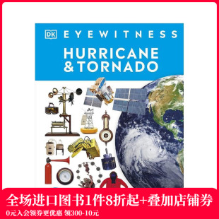 Eyewitness 飓风和龙卷风 原版 预售 英文青少年读物 Tornado and Hurricane