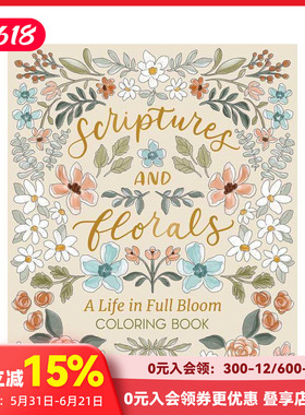 【预售】经文与繁花：生命绽放图鉴 Scriptures and Florals: Life In Full Bloom 原版英文生活综合 善本图书