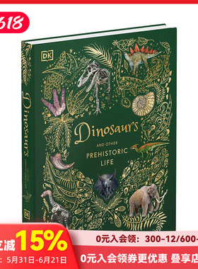 恐龙和其他史前生命 自然科学科普画册 英文原版进口图书 Dinosaurs and Other Prehistoric Life