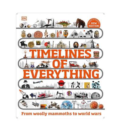 【现货】万物时间线 Timelines of Everything 进口原版英文儿童