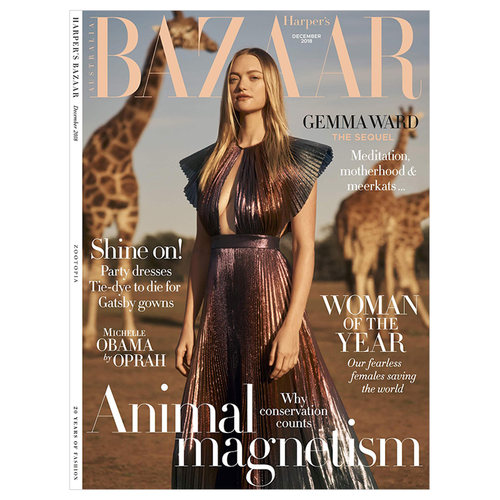 【订阅】HarpersBazaarAUS时尚综合杂志澳大利亚英文原版年订10期 D598 善本图书