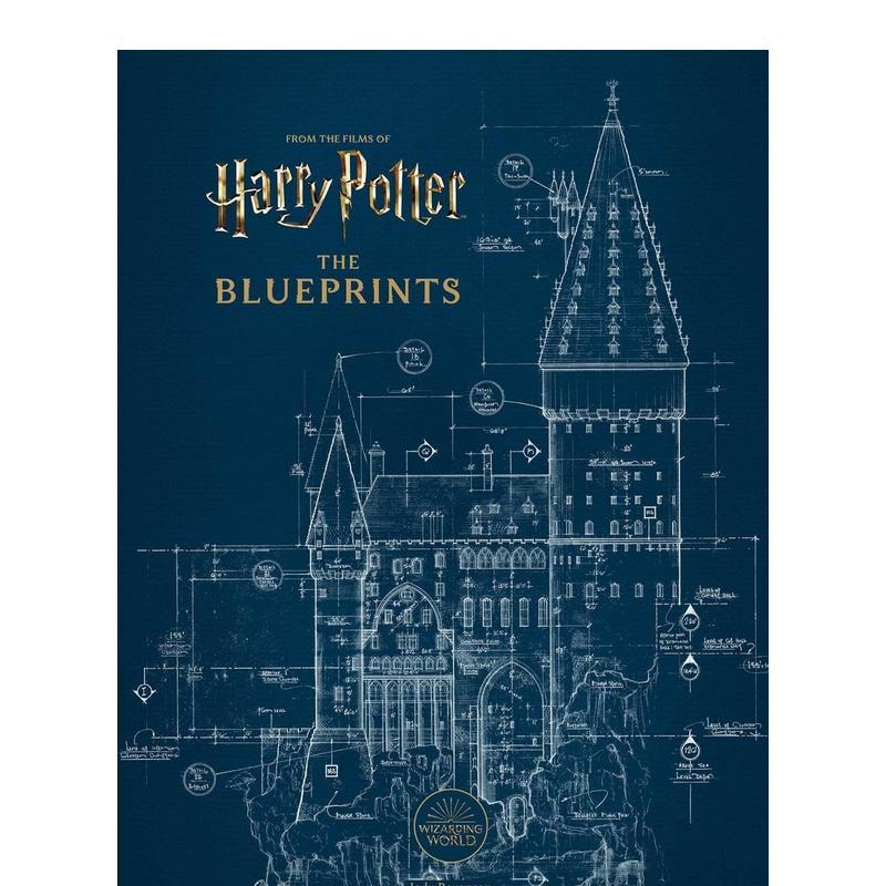 【预售】哈利·波特:电影制作草图 Harry Potter: The Blueprints 英文原版艺术插画原画画集画册建筑 JK罗琳 霍格沃茨 善本图书