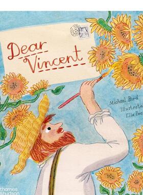 【现货】亲爱的文森特 梵高书信绘本 Dear Vincent 原版英文儿童艺术启蒙