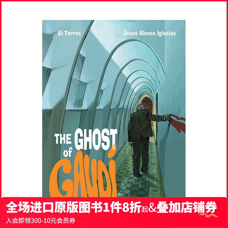 【预售】英文原版 The Ghost of Gaudi 精装 英文小说进口原版书籍