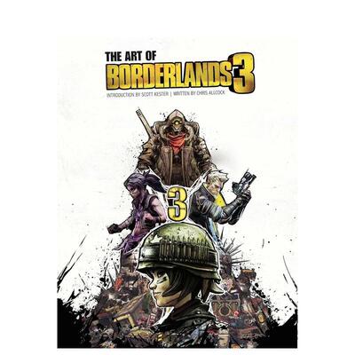 【预售】无主之地3游戏设定集 The Art of Borderlands 3 原版英文插画原画设定集