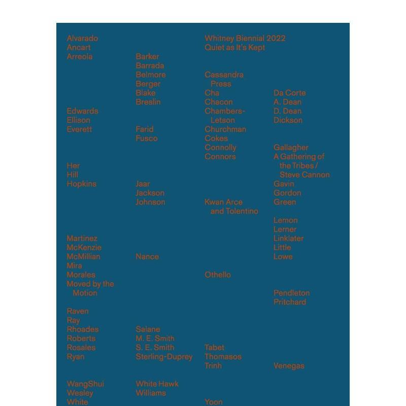 惠特尼双年展 2022：保持安