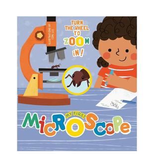 【预售】我的第一台显微镜 My First Microscope 原版英文儿童绘本 善本图书