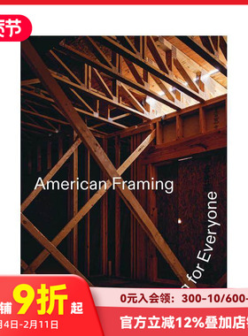 【预售】American Framing: The Same Something for Everyone 台版原版英文建筑设计