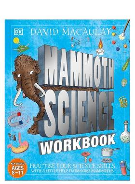 【预售】猛犸科学练习册 Mammoth Science Workbook 原版英文儿童绘本 善本图书