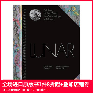 Maps The Moon 月球史 善本图书 原版 英文社会科学 地图和物质中 Lunar History Myths Matter 月球神话 预售