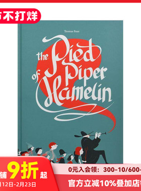 【现货】The Pied Piper of Hamelin 哈梅林的魔笛手 英文儿童绘本 3-6岁