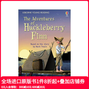 The Adventures 儿童故事阅读章节书 预售 英文原版 Finn 哈克贝利·费恩历险记 Huckleberry