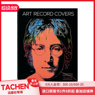 艺术唱片封面Art Record 巴斯奎特班克斯达利 现货 英文原版 专辑封面设计 Taschen40周年纪念版 450张艺术家创作 Covers