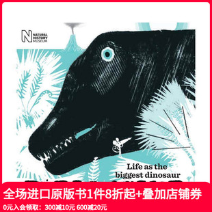 the 现货 Life biggest 英文儿童绘本 生活 原版 泰坦巨龙：新访客 善本图书 Titanosaur dinosaur