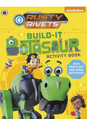 【现货】生锈的铆钉:建造Botasaur Rusty Rivets: Build-It Botasaur Activity 原版英文儿童趣味