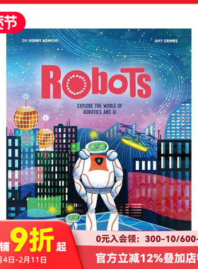 【预售】【神话终结者】机器觉醒：探秘机器人学与人工智能的奇妙世界 【Myth Busters】Robots 原版英文儿童绘本 善本图书