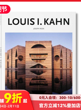 【现货】刘易斯·伊西多尔·卡恩 【Basic Architecture】Louis Isidore Kahn 原版英文建筑设计