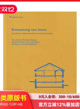 【预售】内部翻新：实验室 4 Erneuerung von Innen: Laboratorium 4: German Text 原版 善本图书