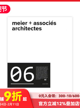 【预售】迈尔+联合建筑师事务所 meier + associés architectes 原版英文建筑设计