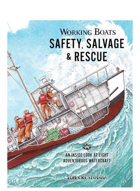 【预售】工作船：安全、打捞与救援 Working Boats: Safety， Salvage， and Rescue 原版英文儿童绘本 善本图书