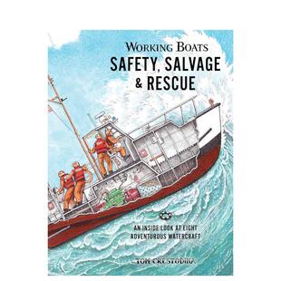 Salvage 预售 Boats and 英文儿童绘本 打捞与救援 原版 工作船：安全 善本图书 Working Rescue Safety