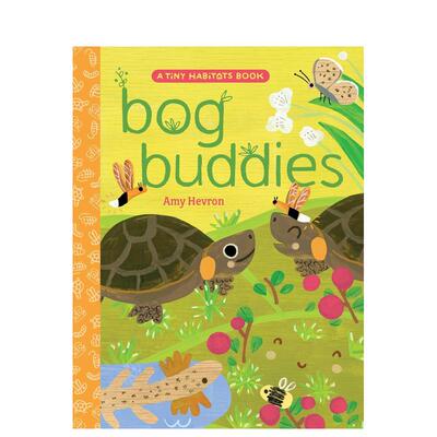 【预售】【小小栖息地】沼泽生物 自然科普绘本 【Tiny Habitats】Bog Buddies 原版英文儿童绘本 善本图书