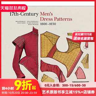 图案 Men‘s 现货 十七世纪男装 设计艺术 历史 英文服装 17th V&A Patterns Dress Century 服装 T&H出版