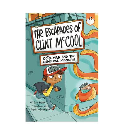 【现货】【Clint Mcool】Octo-Man八爪人与无头怪物英文原版儿童故事阅读章节书 善本图书