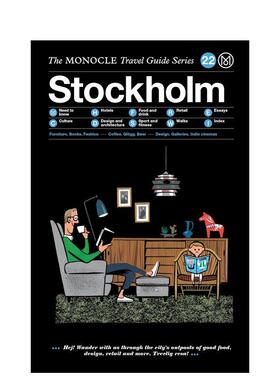 【现货】[Gestalten出版]【Monocle Travel Guide】Monocle旅行指南：Stockholm，斯德哥尔摩 英文原版旅行图书