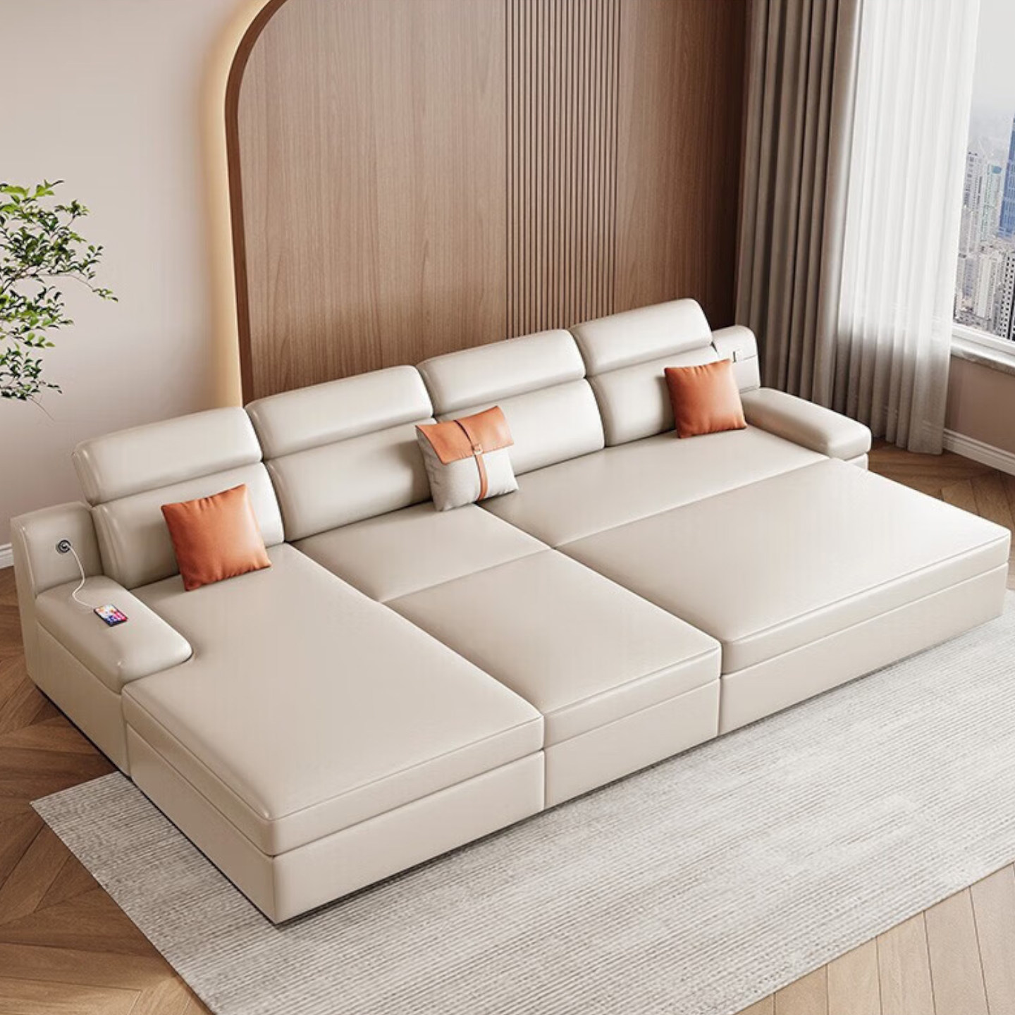 2026新款沙发床一体两用可长期睡沙发床小户型豆腐块折叠式多功能