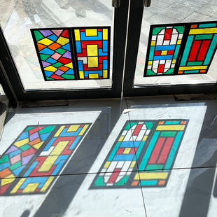 岭南广东满洲窗手工DIY材料包幼儿园小学光影游戏画室美术材料