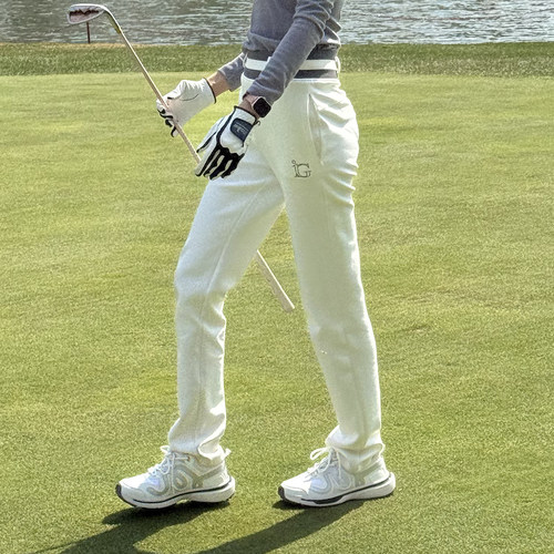 TASHIGOLF老钱风修身高尔夫裤