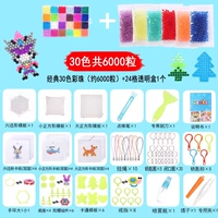 30 Color 6000 капсул (включая кристаллические шарики) +24 прозрачная коробка сетки+смешивание.