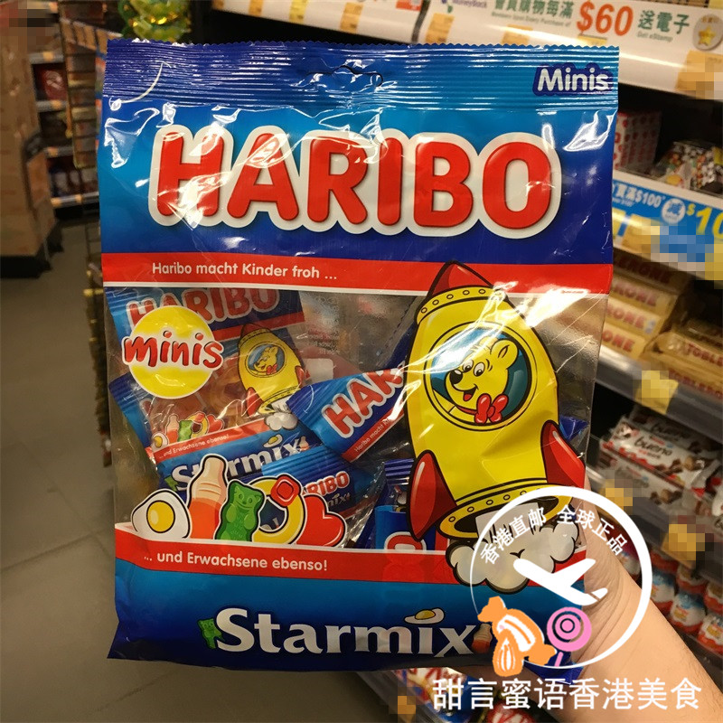 香港代购 德国HARIBO哈瑞宝经典小熊软糖混合什锦味250g蓝色包装|ruв категории закуски/орехи/специальность, конфеты/желе/пудинг, конфеты - от Buy2taobao.com для оказания профессиональной услуги покупки агента Taobao