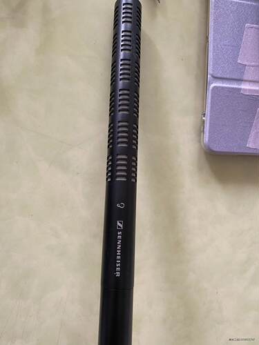 sennheiser k6 me66同期录音枪式电容麦，原装