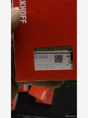 倍福模块KL3454 全新带包装议价商品