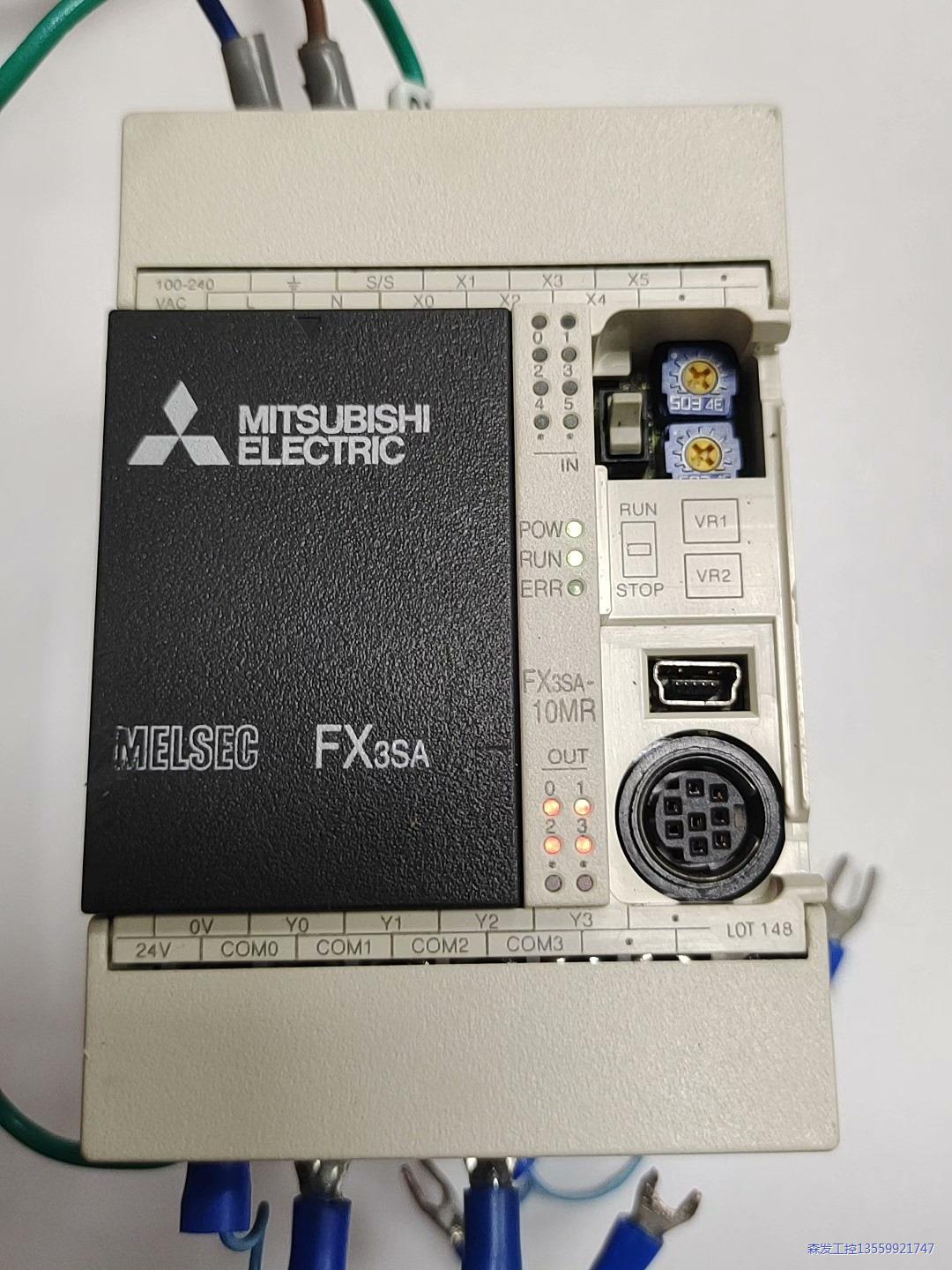 三菱FX3SA-10MR-CM，二手功能好包邮，想要私聊！议价商品