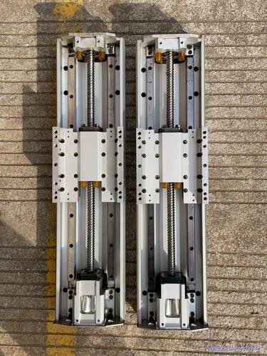 TICO双轨铝滑台总长560mm行程300mm丝杆1510导议价商品