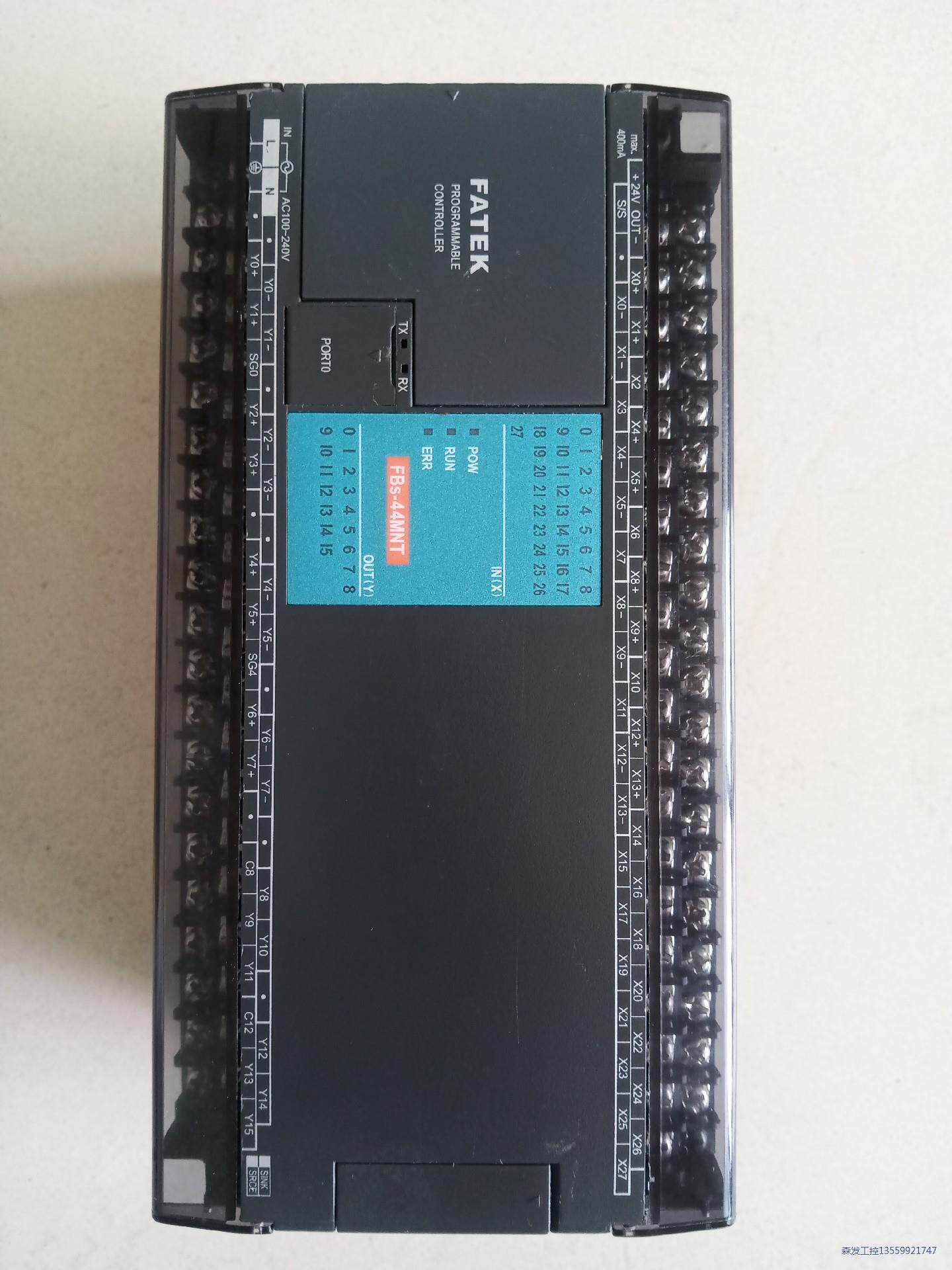 FATEK永宏运动控制型PLC，型号FBs-44MNT，二手议价商品