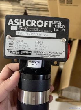 ASHCROFT D424B-103.425Kpa压力开关议价商品