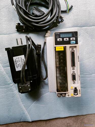 拆机伺服马达套装750W，驱动LCDB5-08B205-LB议价商品
