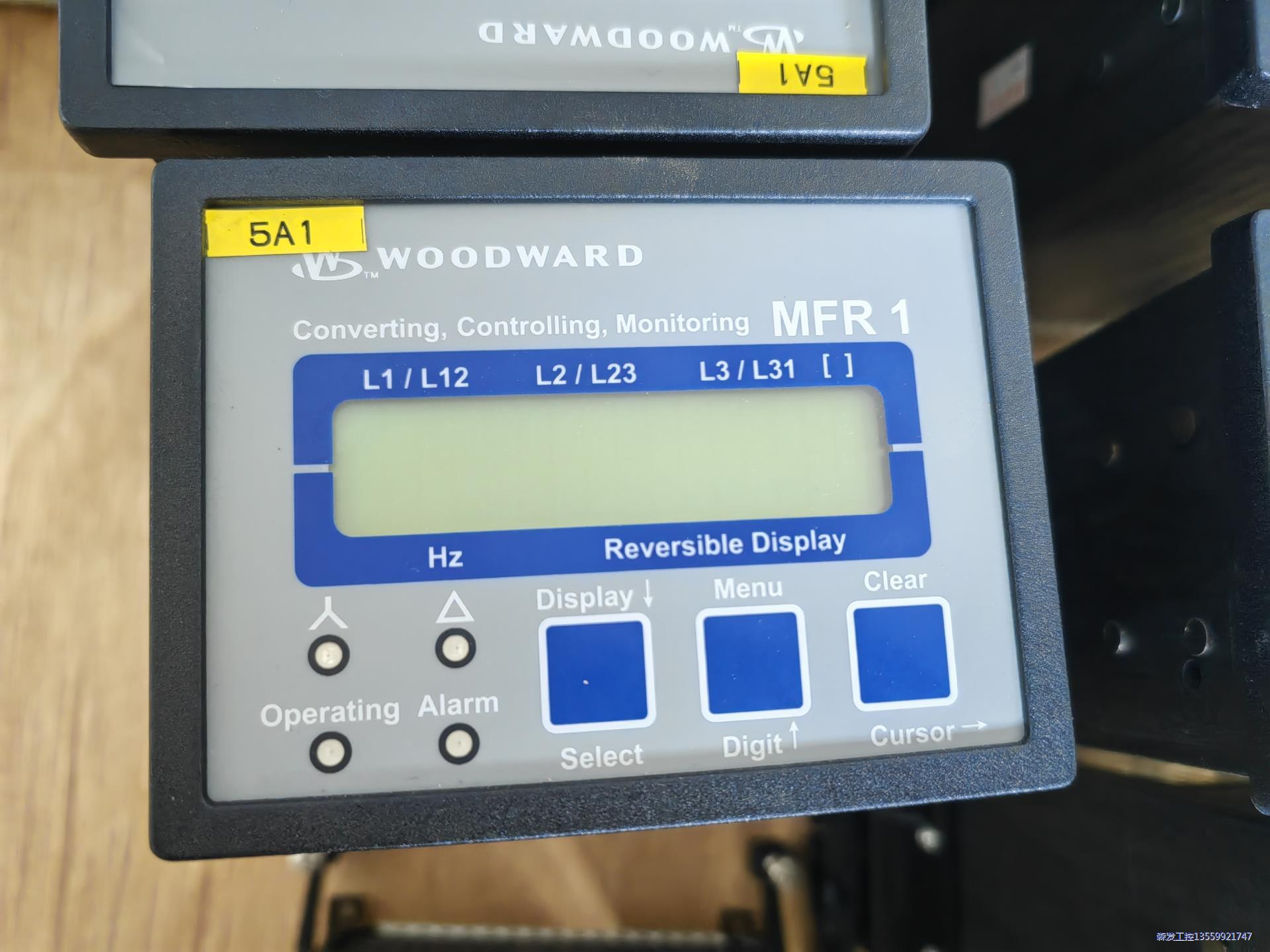 WOODWARD，伍德沃德多功能继电器：MFR-1 ，MFR议价商品