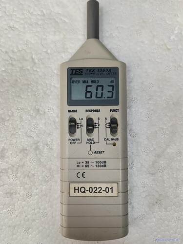 台湾泰仕TES1350A噪音计声级计噪音测试仪议价商品